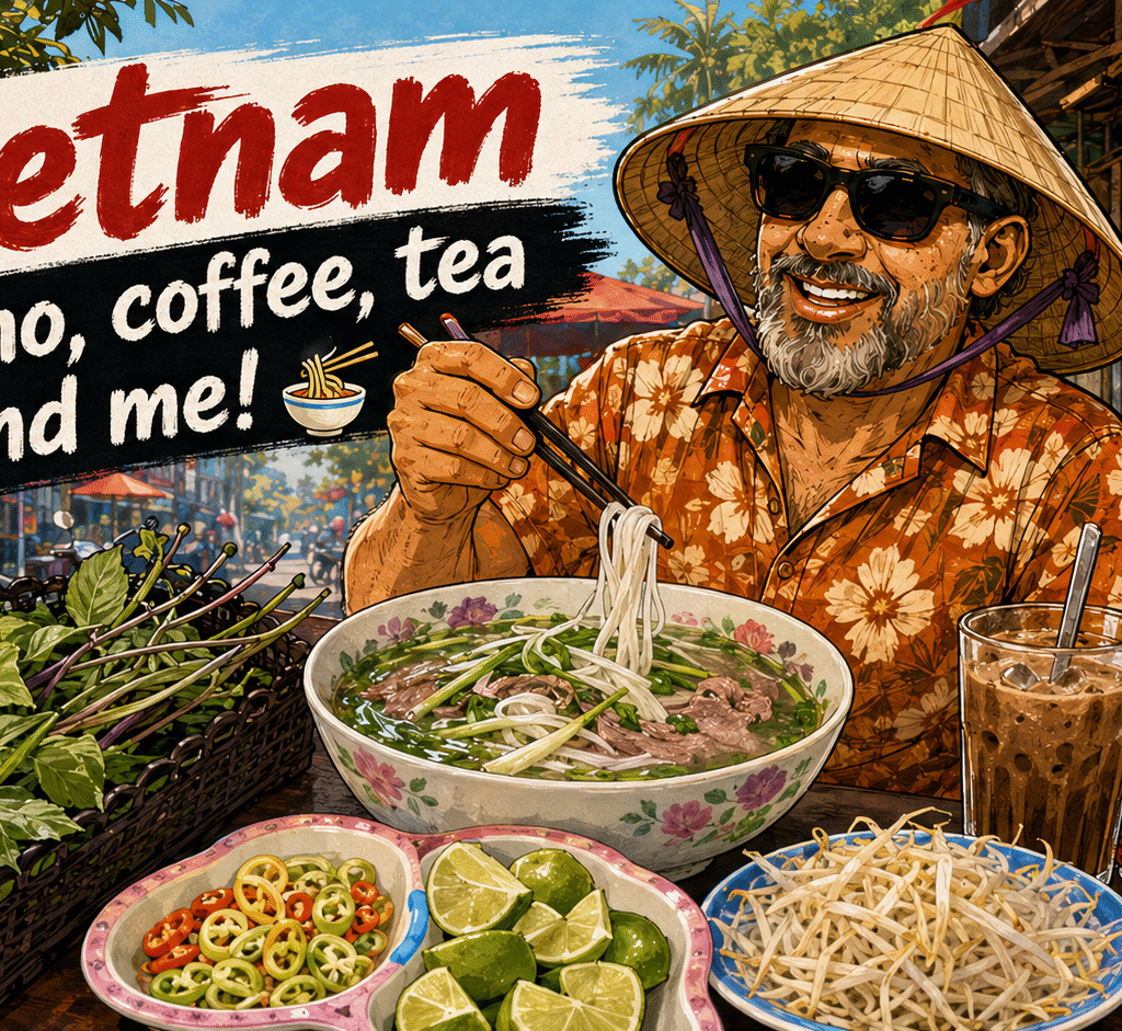 Vietnam – Pho, coffee, tea and me!🍜