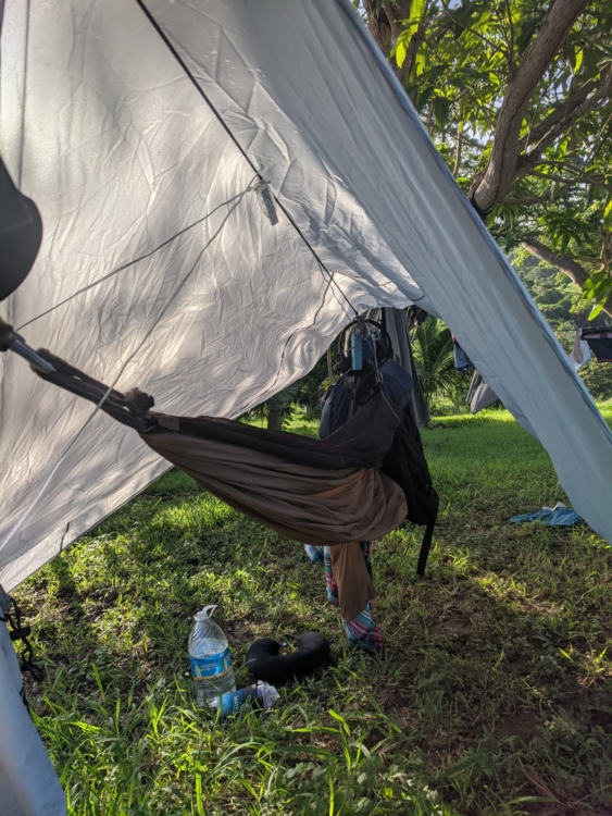 Hammock camping - St Croix BVI 🏝️🏕️
