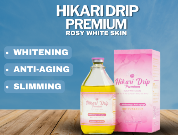 Hikari drip – anti aging IV treatment! 💪🏻