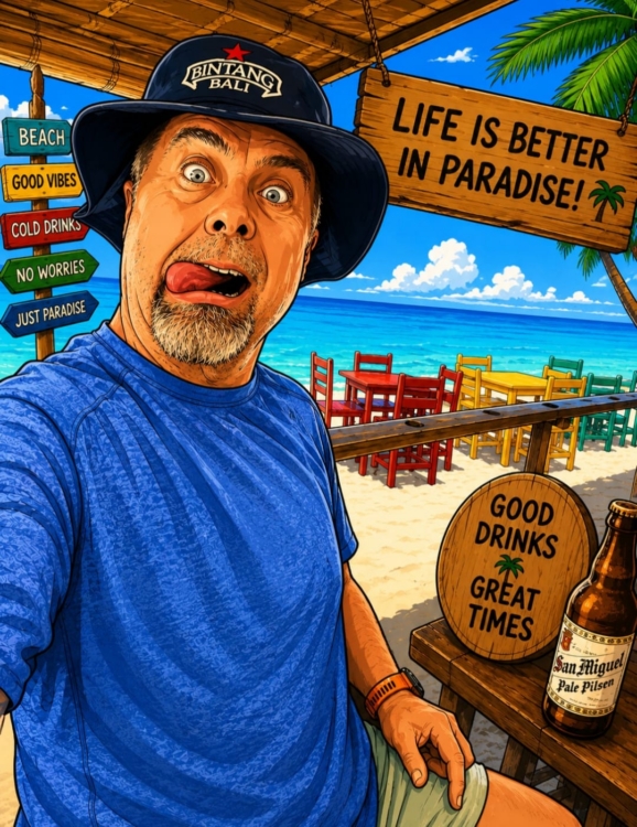 I'm a little crazy but, the world's insane!